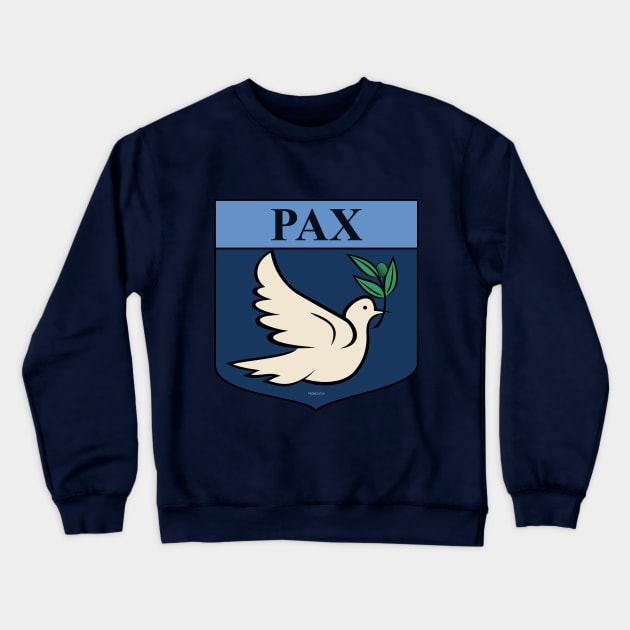 Pax (Peace) Crewneck Sweatshirt by FunkilyMade